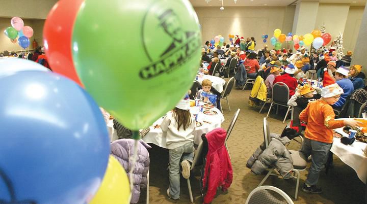 Happy Joe's holds party for special needs children